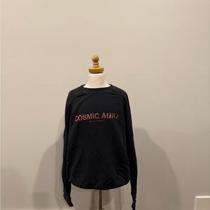 Cosmic Aura Black Sweatshirt